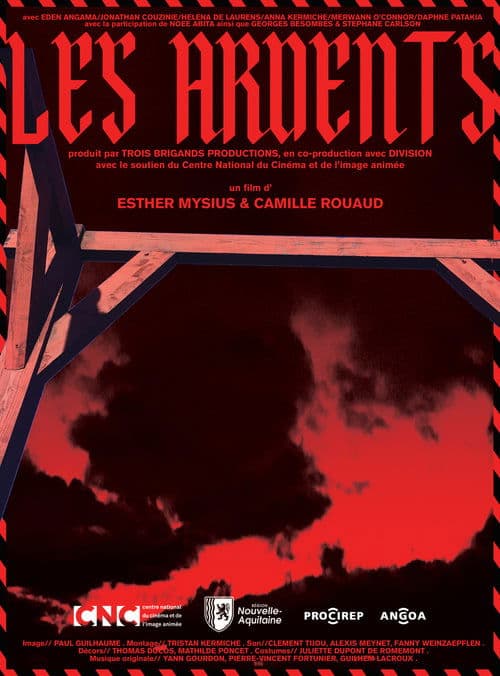 Les ardents poster