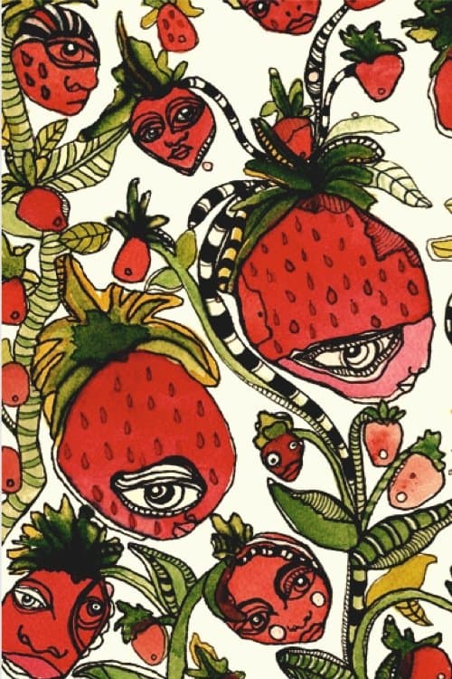 Un champ de fraises pour l’éternité poster