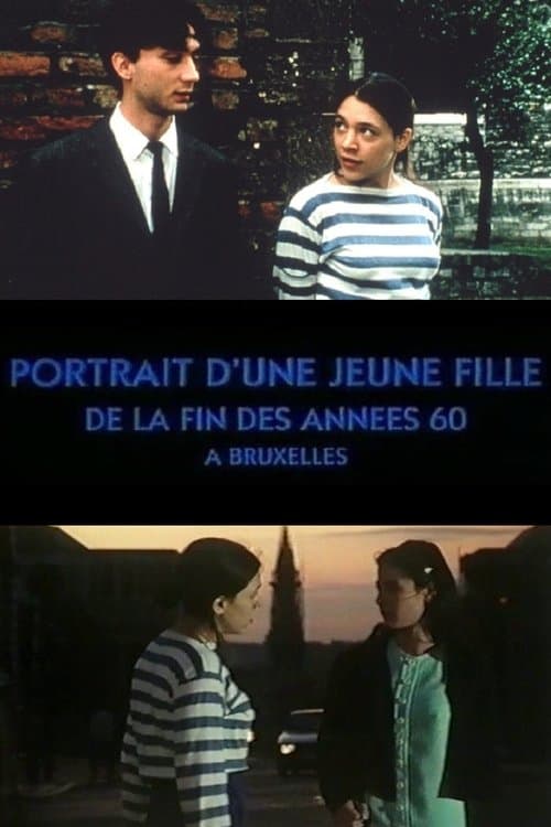 Portrait d’une jeune fille de la fin des années 60 à Bruxelles poster
