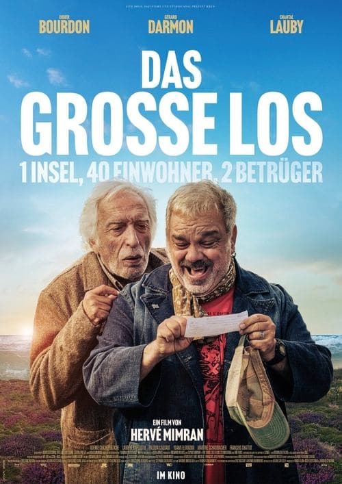 Das große Los - 1 Insel, 40 Einwohner, 2 Betrüger poster