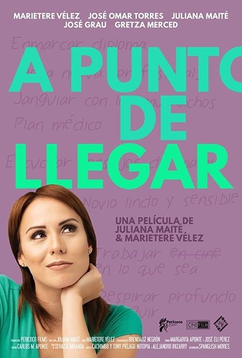 A punto de llegar poster
