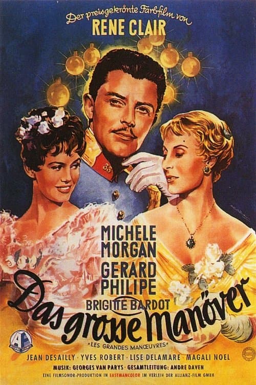 Das große Manöver poster
