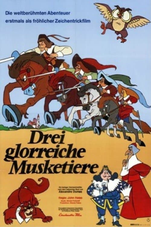 Die drei Musketiere poster