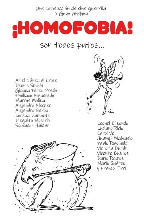 ¡Homofobia! poster