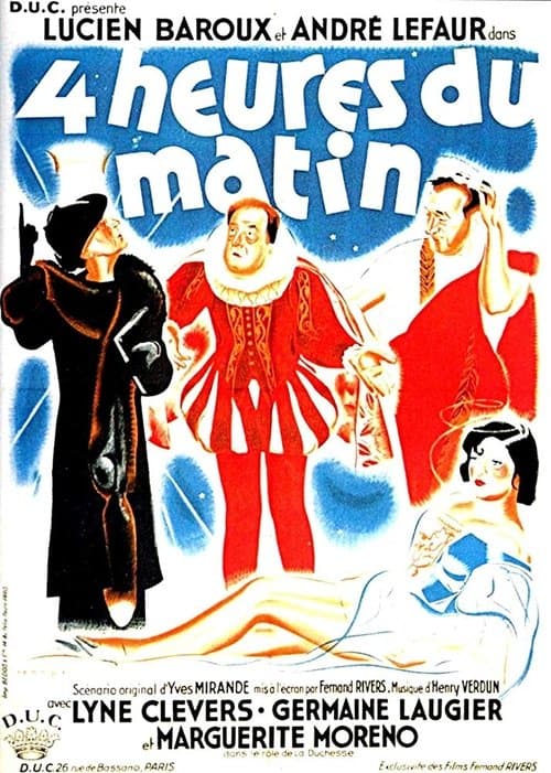 Quatre heures du matin poster