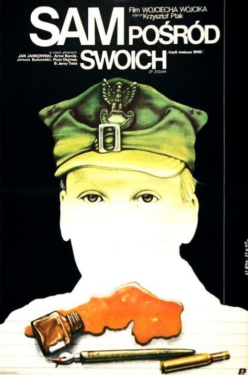 Sam pośród swoich poster