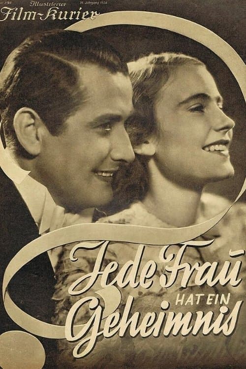 Jede Frau hat ein Geheimnis poster