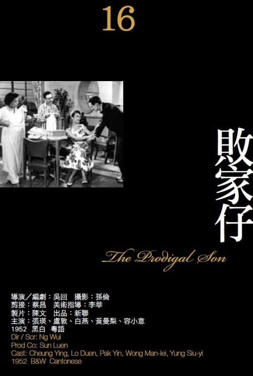 敗家仔 poster