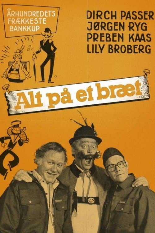 Alt på et bræt poster
