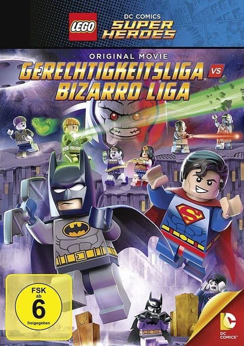 LEGO DC Comics Super Heroes: Gerechtigkeitsliga vs. Bizarro Liga poster