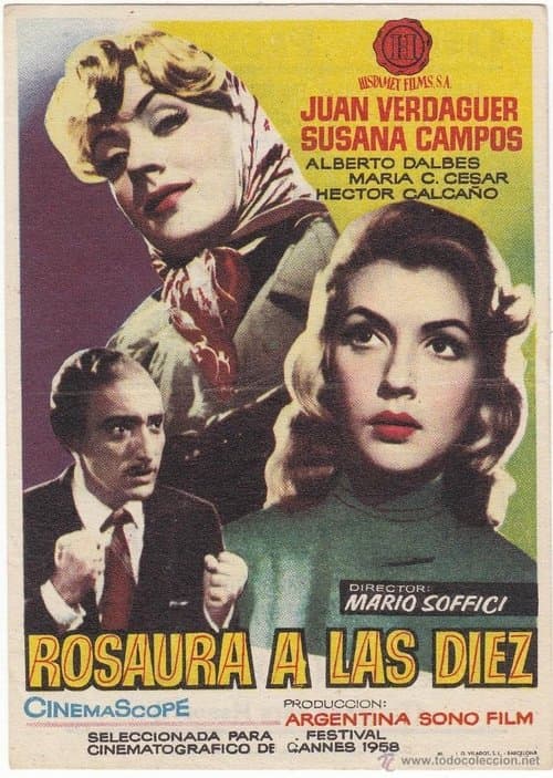 Rosaura a las 10 poster