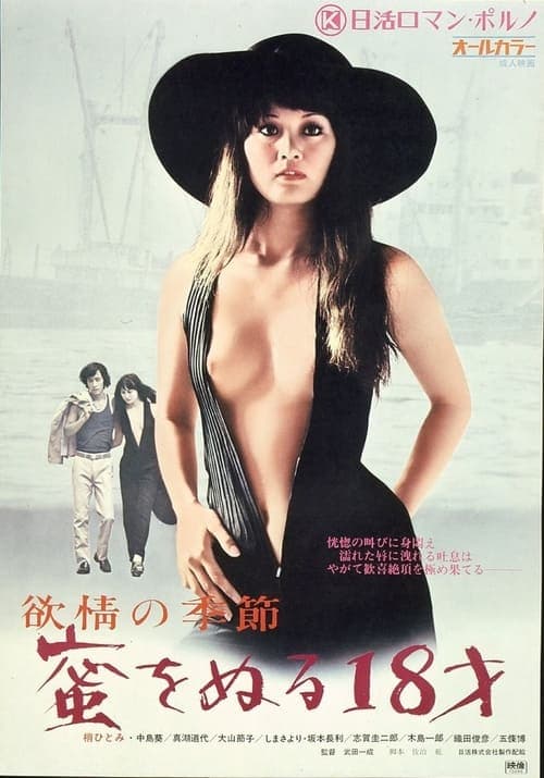 欲情の季節　蜜をぬる１８才 poster