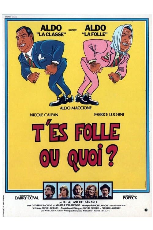 T'es folle ou quoi ? poster
