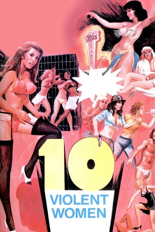 10 Violent Women - Zuchthaus der wütenden Frauen poster
