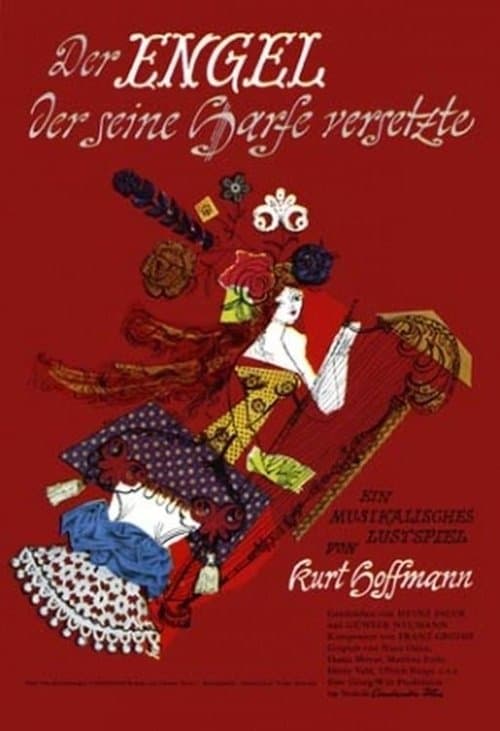 Der Engel, der seine Harfe versetzte poster