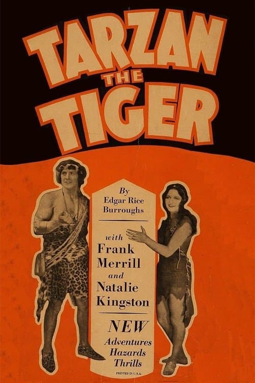 Tarzan der Tiger poster