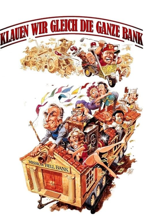 Klauen wir gleich die ganze Bank poster