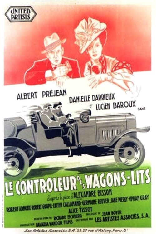 Le Contrôleur des Wagons-Lits poster