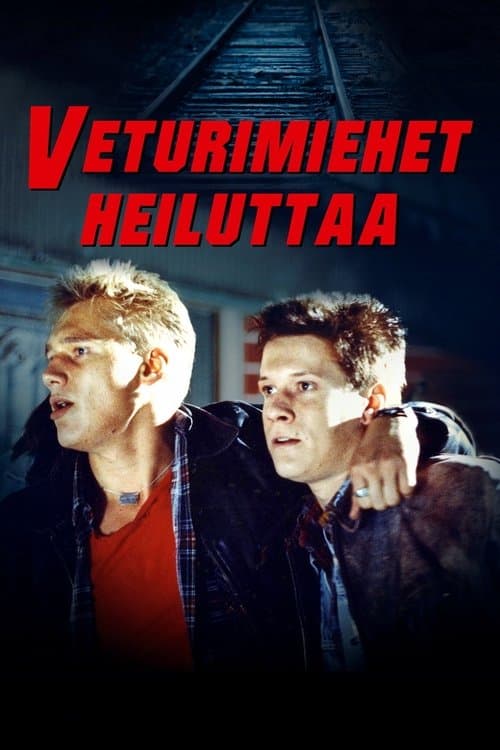 Veturimiehet heiluttaa poster
