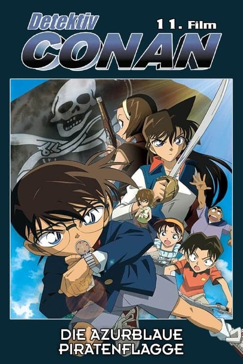Detektiv Conan - Die azurblaue Piratenflagge poster