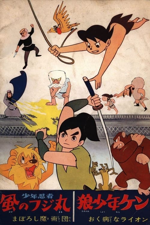 少年忍者風のフジ丸・まぼろし魔術団 poster