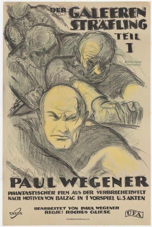 Der Galeerensträfling poster