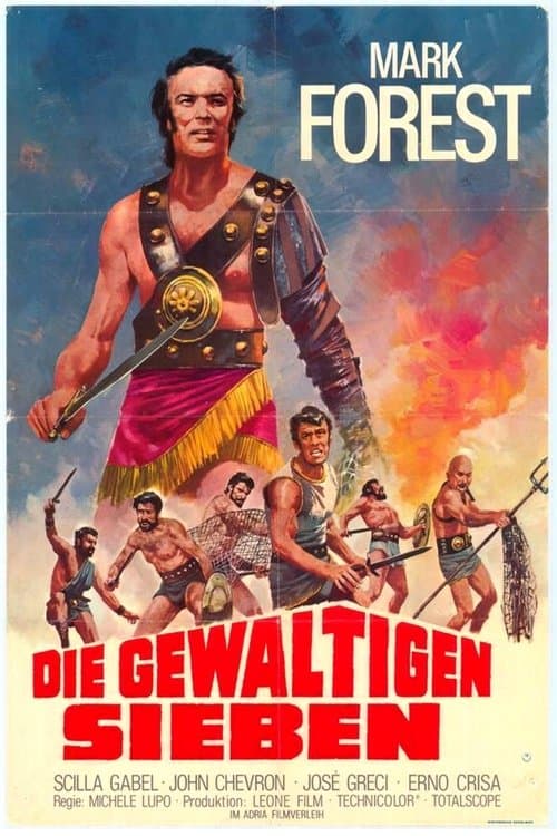 Die gewaltigen Sieben poster