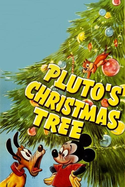 Micky und Pluto feiern Weihnachten poster