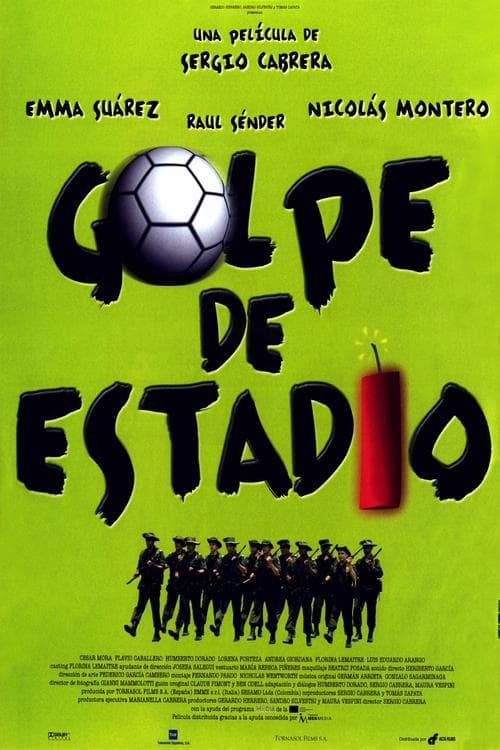 Golpe de estadio poster