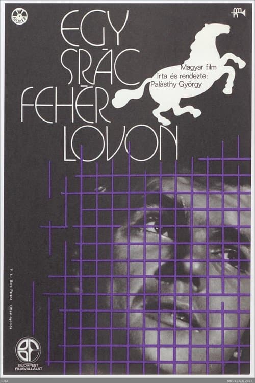 Egy srác fehér lovon poster