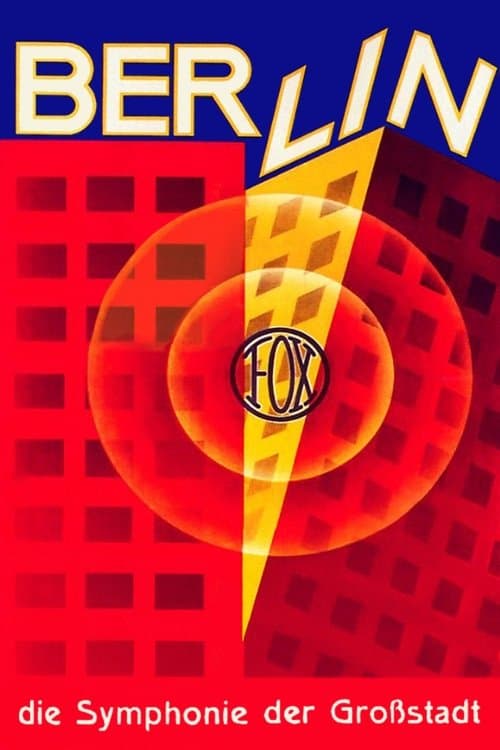 Berlin, die Symphonie der Großstadt poster