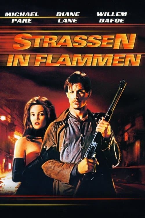 Straßen in Flammen poster