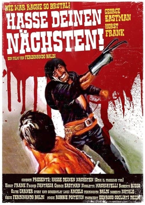 Hasse deinen Nächsten poster