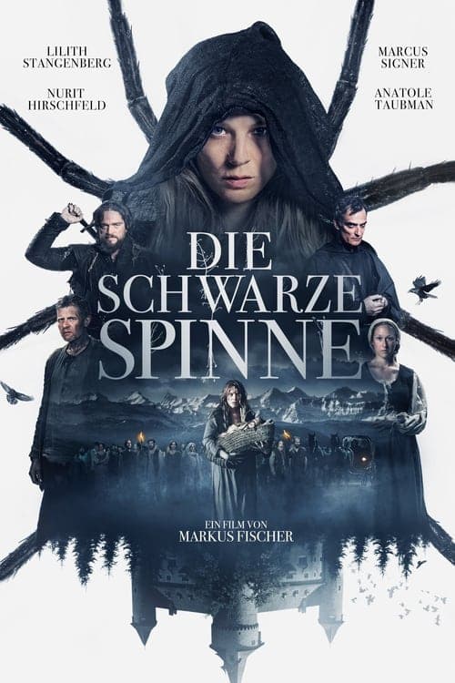 Die Schwarze Spinne poster