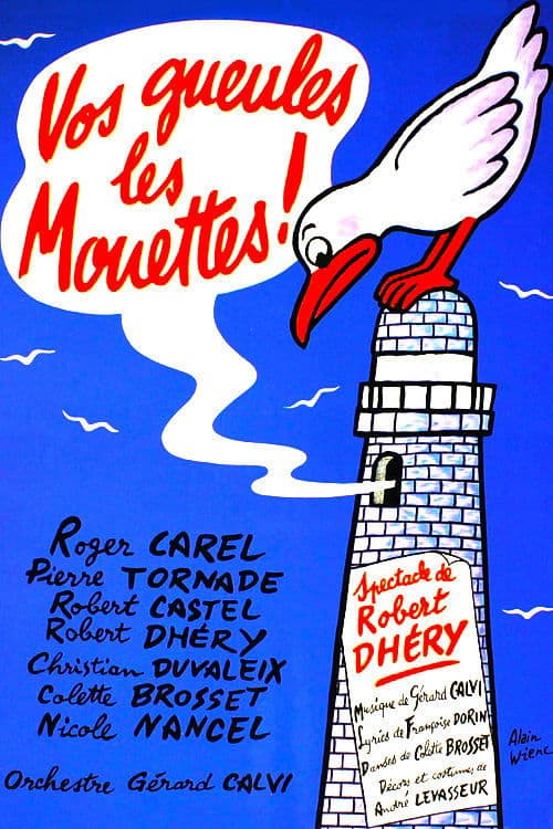 Vos gueules les mouettes poster