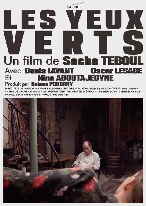 Les yeux verts poster