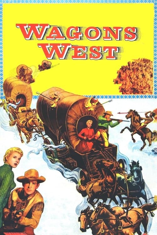 Karawane westwärts poster
