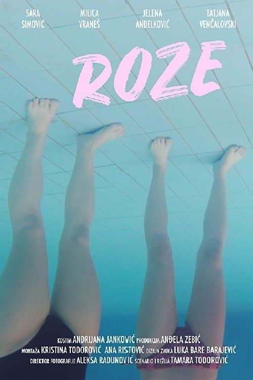 Roze poster