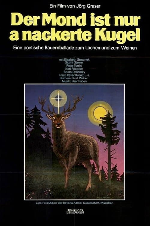 Der Mond is nur a nackerte Kugel poster