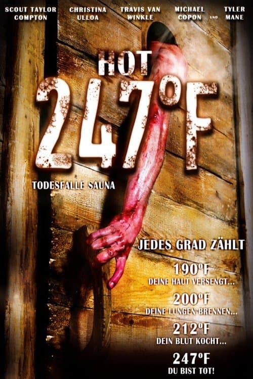 Hot 247°F - Todesfalle Sauna poster
