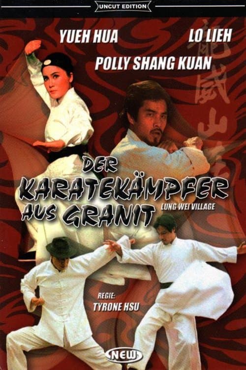 Der Karatekämpfer aus Granit poster