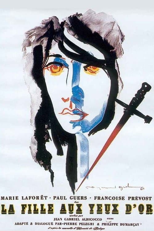 La Fille aux yeux d'or poster