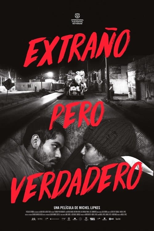 Extraño pero verdadero poster