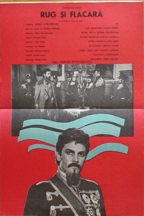 Rug și flacără poster