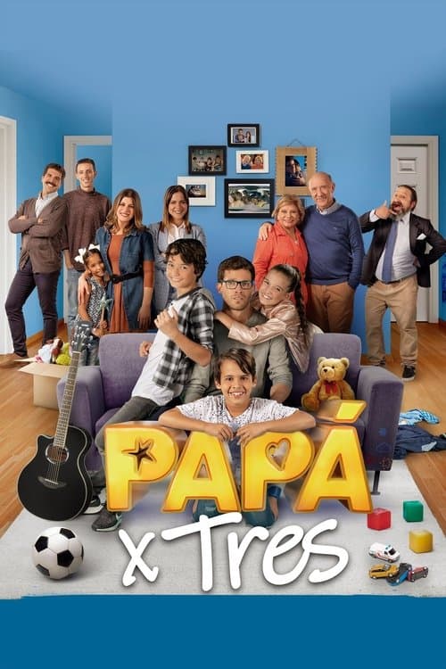 Papá X Tres poster