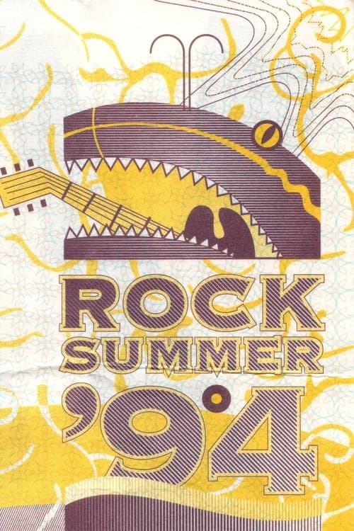 Fish - Concert at Rock Summer festival 1994 Tallinn, Estonia poster