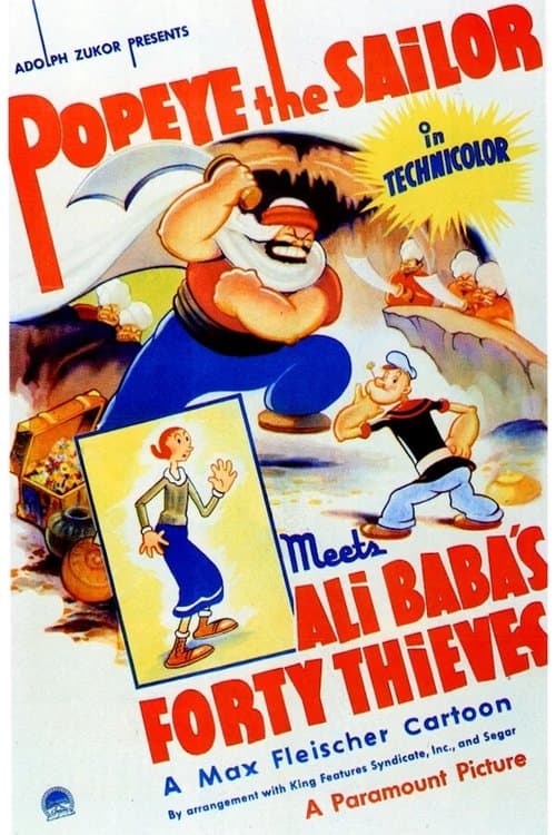 Popeye trifft Ali Baba poster