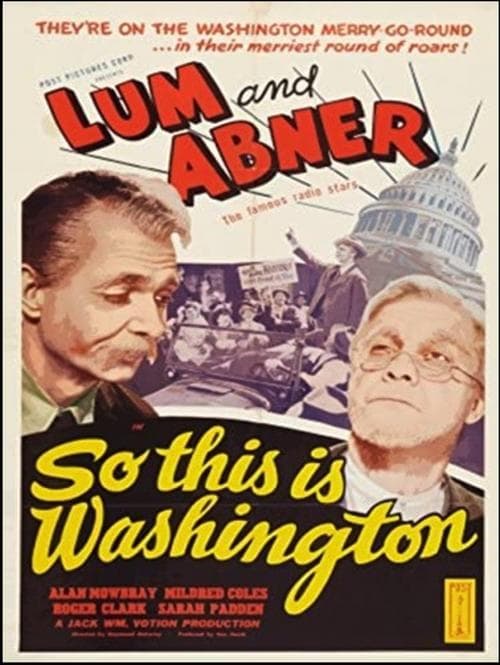 So This Is Washington poster