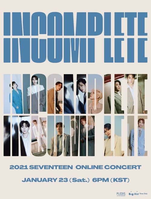 Seventeen: In-Complete Concert poster