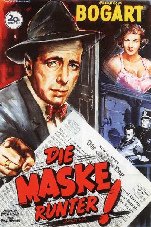 Die Maske runter poster